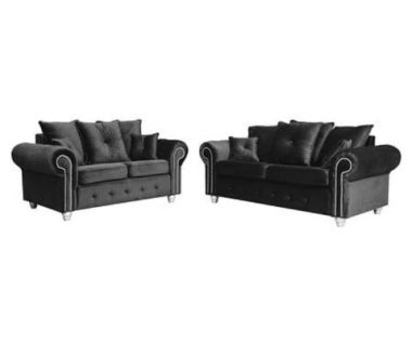 dark grey couch