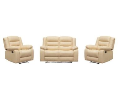 Leather Recliner Couch Sofa