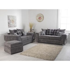 Grey Fabric Sofa
