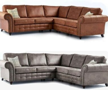 Faux Leather Sofas
