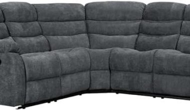 Recliner Black Cheap Corner Couch