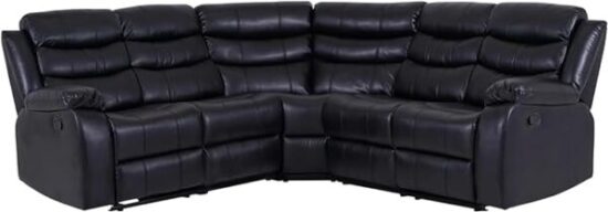 Recliner Black Cheap Corner Couch