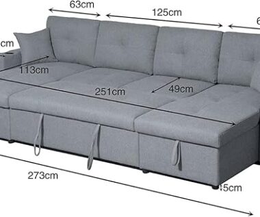 U Shape Sofa Bed